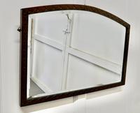 Carved Oak Arched Frame Mirror (4 of 4) Carved Oak Arched Frame Mirror (4 of 4)