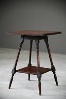 Late Victorian Two Tier Occasional Table (2 of 8) Late Victorian Two Tier Occasional Table (2 of 8)
