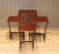 Mahogany Nest of Four Tables (4 of 11) Mahogany Nest of Four Tables (4 of 11)