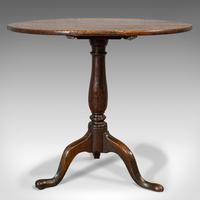Antique Circular Table, English, Oak, Folding, Side, Occasional, Georgian, 1780 (4 of 9) Antique Circular Table, English, Oak, Folding, Side, Occasional, Georgian, 1780 (4 of 9)
