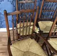 Set of Six Oak Spindle Back Dining Chairs (12 of 12) Set of Six Oak Spindle Back Dining Chairs (12 of 12)