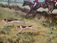 'The Fox Hunt' Original Vintage Country Sporting Pursuit Oil on Canvas Painting (6 of 17) 'The Fox Hunt' Original Vintage Country Sporting Pursuit Oil on Canvas Painting (6 of 17)