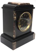 Antique French Slate & Marble Mantel Clock striking 8 day Mantle Clock (7 of 8) Antique French Slate & Marble Mantel Clock striking 8 day Mantle Clock (7 of 8)