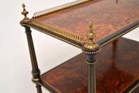 Antique Amboyna & Ebony Etagere Side Table (5 of 13) Antique Amboyna & Ebony Etagere Side Table (5 of 13)
