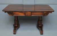 Stunning William IV Rosewood Library / Writing Table (16 of 22) Stunning William IV Rosewood Library / Writing Table (16 of 22)