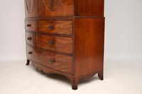 Antique George III Bow Fronted Linen Press (6 of 11) Antique George III Bow Fronted Linen Press (6 of 11)