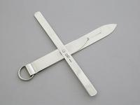 Silver "Apperley's Patent" Combination Bookmarker Leaf Holder & Paper Knife, by Sampson Mordan & Co, London, 1902 (4 of 10) Silver "Apperley's Patent" Combination Bookmarker Leaf Holder & Paper Knife, by Sampson Mordan & Co, London, 1902 (4 of 10)