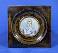 Pair of 1920s Painted Miniatures of Emperor Napoleon & Josephine (3 of 30) Pair of 1920s Painted Miniatures of Emperor Napoleon & Josephine (3 of 30)