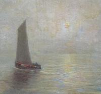 W. H. Renwick Small Edwardian Moonlit Sailing Seascape Oil Painting (6 of 11) W. H. Renwick Small Edwardian Moonlit Sailing Seascape Oil Painting (6 of 11)