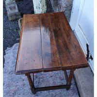 Queen Anne Walnut & Oak Side Table (5 of 6) Queen Anne Walnut & Oak Side Table (5 of 6)