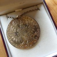 Silver 1780 Maria Theresa Thaler Coin Necklace (2 of 5) Silver 1780 Maria Theresa Thaler Coin Necklace (2 of 5)