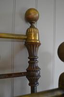 Victorian Brass & Iron King Size 5ft Antique Bed Frame - Fully Restored in Your Choice of Colour (12 of 15) Victorian Brass & Iron King Size 5ft Antique Bed Frame - Fully Restored in Your Choice of Colour (12 of 15)
