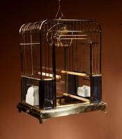 Art Deco Brass Very Decorative Bird Cage c 1920 (5 of 8) Art Deco Brass Very Decorative Bird Cage c 1920 (5 of 8)