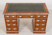 Superb Victorian Walnut 2 Pedestal Desk (5 of 10) Superb Victorian Walnut 2 Pedestal Desk (5 of 10)