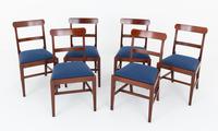 Set of 6 Mahogany Georgian Dining Chairs