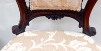 Pair of Early Victorian Upholstered Chairs (5 of 5) Pair of Early Victorian Upholstered Chairs (5 of 5)