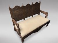 Burmese Rosewood Hand Carved Settee (2 of 6) Burmese Rosewood Hand Carved Settee (2 of 6)