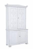 Swedish Early 19th Century Painted Pine Cabinet (1 of 10)