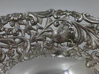 Antique Victorian Silver Basket London 1887 (3 of 6) Antique Victorian Silver Basket London 1887 (3 of 6)