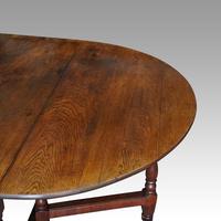 Large Antique Oak Gateleg Dining Table (6 of 13) Large Antique Oak Gateleg Dining Table (6 of 13)