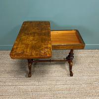 Quality Figured Walnut Victorian Antique Card Table / Games Table (5 of 9) Quality Figured Walnut Victorian Antique Card Table / Games Table (5 of 9)