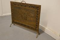 Large Victorian Tavern Scene Brass Fire Screen (3 of 4) Large Victorian Tavern Scene Brass Fire Screen (3 of 4)