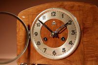 Art Deco Black Forest Very Stylish Walnut Mantel Clock c.1940 (4 of 8) Art Deco Black Forest Very Stylish Walnut Mantel Clock c.1940 (4 of 8)