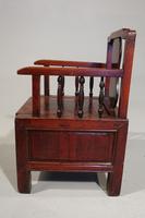 Early 20th Century Southern Chinese Childs Potty Chair in Elm (5 of 5) Early 20th Century Southern Chinese Childs Potty Chair in Elm (5 of 5)