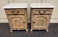 Pair of French Bleached Oak Bedside Cupboards (2 of 13) Pair of French Bleached Oak Bedside Cupboards (2 of 13)