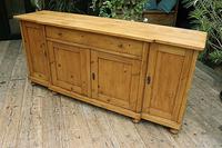 Big! Old 2m Pine Dresser Base Sideboard / Cupboard / TV Stand - We Deliver! (3 of 13) Big! Old 2m Pine Dresser Base Sideboard / Cupboard / TV Stand - We Deliver! (3 of 13)