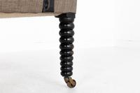 Pair of 19th Century English Regency Ebonised Bobbin Armchairs (3 of 5) Pair of 19th Century English Regency Ebonised Bobbin Armchairs (3 of 5)
