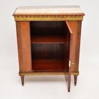 Antique French Inlaid Marquetry Marble Top Cabinet (3 of 9) Antique French Inlaid Marquetry Marble Top Cabinet (3 of 9)