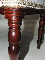 Pair of Late Georgian Mahogany Dressing Stools (7 of 8) Pair of Late Georgian Mahogany Dressing Stools (7 of 8)