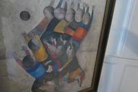 Original Framed 1970s Print “Ballon Players” by Graciela Rodo Boulanger (7 of 7) Original Framed 1970s Print “Ballon Players” by Graciela Rodo Boulanger (7 of 7)