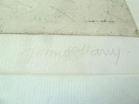 John Bellany Modern British / Scottish Etching "The Kiss" Artists Proof (2 of 5) John Bellany Modern British / Scottish Etching "The Kiss" Artists Proof (2 of 5)