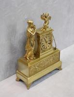 French Bronze Gilt Romanesque Empire Style Mantel Clock by Cailly Aine (8 of 12) French Bronze Gilt Romanesque Empire Style Mantel Clock by Cailly Aine (8 of 12)