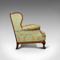 Antique Wing-Back Armchair, English, Lounge, Fireside, Seat, Edwardian c.1910 (11 of 12) Antique Wing-Back Armchair, English, Lounge, Fireside, Seat, Edwardian c.1910 (11 of 12)