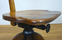 Early 20th Century Industrial Swivel Oak Work Chair (6 of 16) Early 20th Century Industrial Swivel Oak Work Chair (6 of 16)