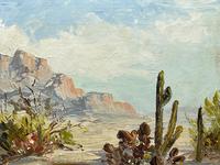 Impressionist Oil Painting Usa Desert Palm Springs California by Marjorie Helen Coates Schumacher (5 of 30) Impressionist Oil Painting Usa Desert Palm Springs California by Marjorie Helen Coates Schumacher (5 of 30)