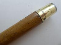 Walking Stick Cane 1918 Hallmarked Solid Silver Pommel Malacca Wood Shaft (11 of 11) Walking Stick Cane 1918 Hallmarked Solid Silver Pommel Malacca Wood Shaft (11 of 11)