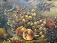 Small Original 19th Century Fruit Still Life Oil on Copper Painting (3 of 12) Small Original 19th Century Fruit Still Life Oil on Copper Painting (3 of 12)