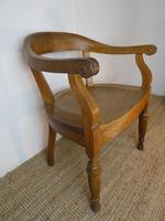 19th Century Oak Desk Chair (10 of 10) 19th Century Oak Desk Chair (10 of 10)