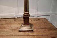 A Pair of Brass Corinthian Column Table Lamps with Shades (7 of 8) A Pair of Brass Corinthian Column Table Lamps with Shades (7 of 8)