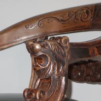 Carved Oak Victorian Desk Chair (3 of 9) Carved Oak Victorian Desk Chair (3 of 9)