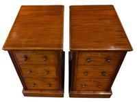 Pair of Mahogany Bedsides c1880 (4 of 6) Pair of Mahogany Bedsides c1880 (4 of 6)