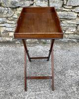 Small Antique Mahogany Butlers Tray on Stand (8 of 15) Small Antique Mahogany Butlers Tray on Stand (8 of 15)