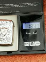 Antique Sterling Silver Hallmarked Vesta 9ct Gold Cartouche 1911, Smith & Bartlam (9 of 9) Antique Sterling Silver Hallmarked Vesta 9ct Gold Cartouche 1911, Smith & Bartlam (9 of 9)