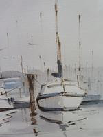Watercolour The Moorings Listed Artist Diana Scott (6 of 10) Watercolour The Moorings Listed Artist Diana Scott (6 of 10)