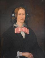 Victorian Naïve Portrait Oil Painting of a Lady (4 of 9) Victorian Naïve Portrait Oil Painting of a Lady (4 of 9)