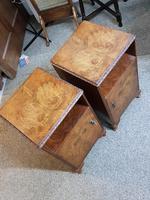 Pair of Walnut Bedside Tables (3 of 5) Pair of Walnut Bedside Tables (3 of 5)